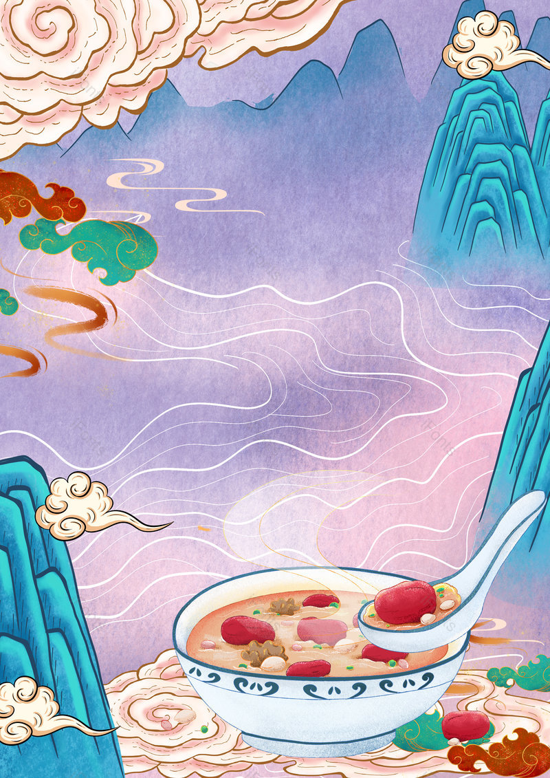 2021腊八节日节气海报背景设计,插画/手绘图,插画/手绘图库,插画/手绘图下载,插画/手绘